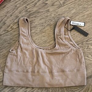 SKIMS Ribbed Scoop Bra